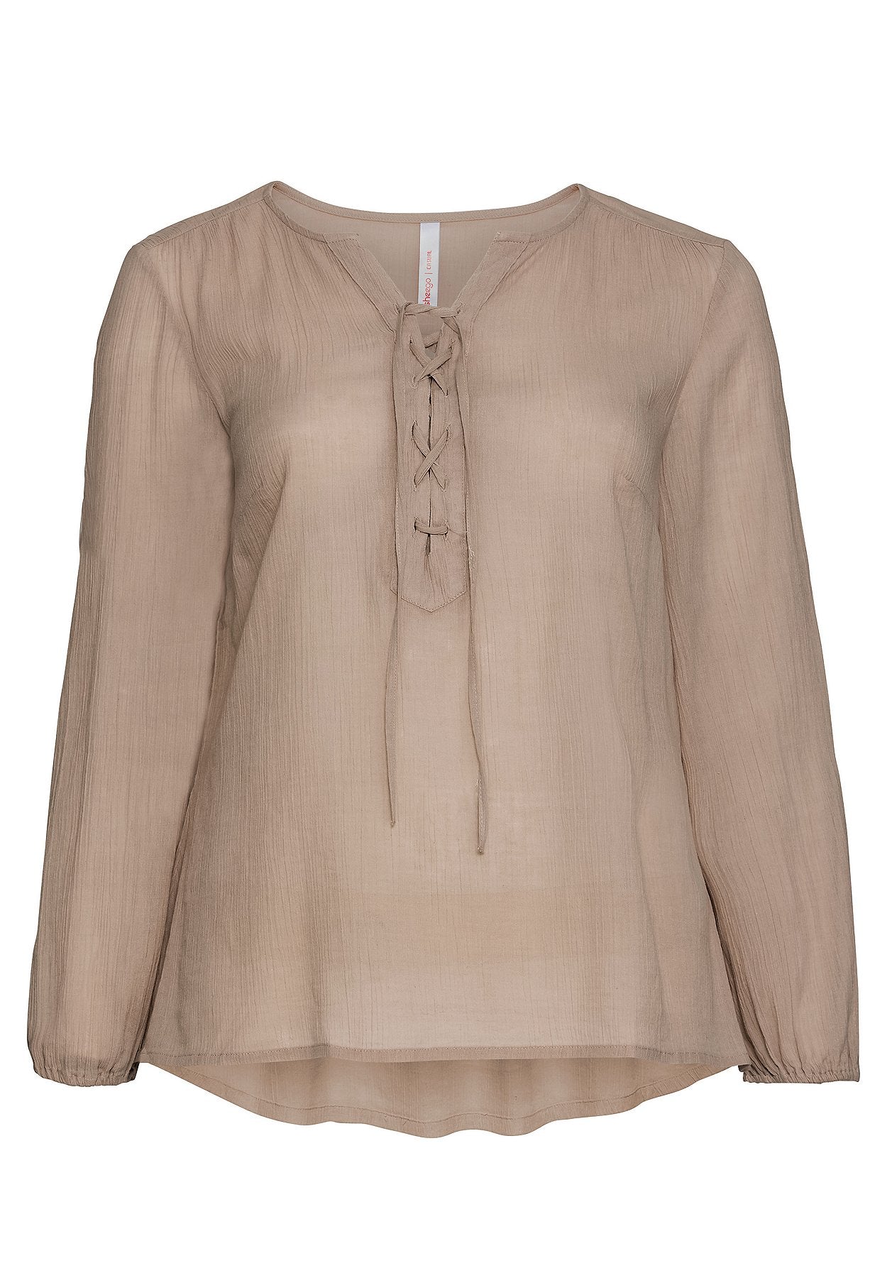 tunika bluse top shirt - braun