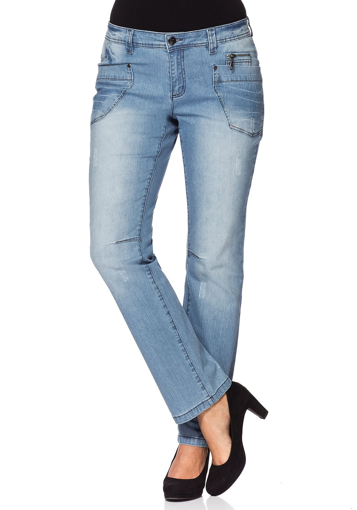 jeans - stretch - hellblau