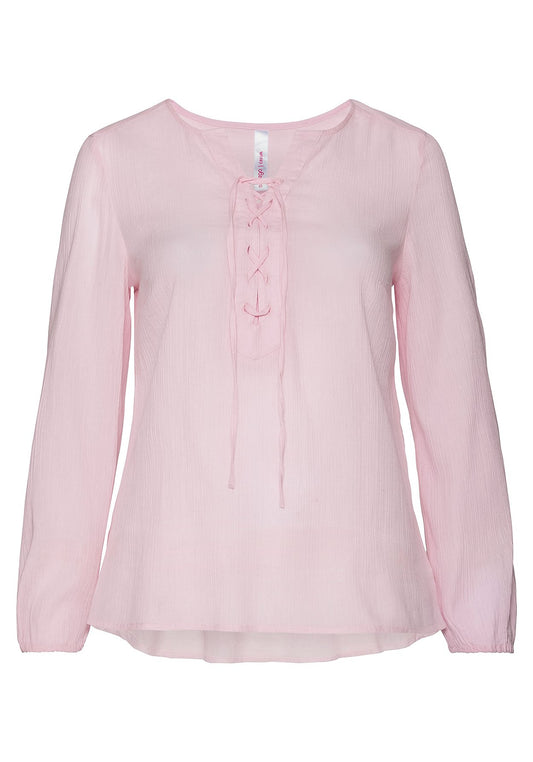 Tunika Bluse Top Shirt - rosa