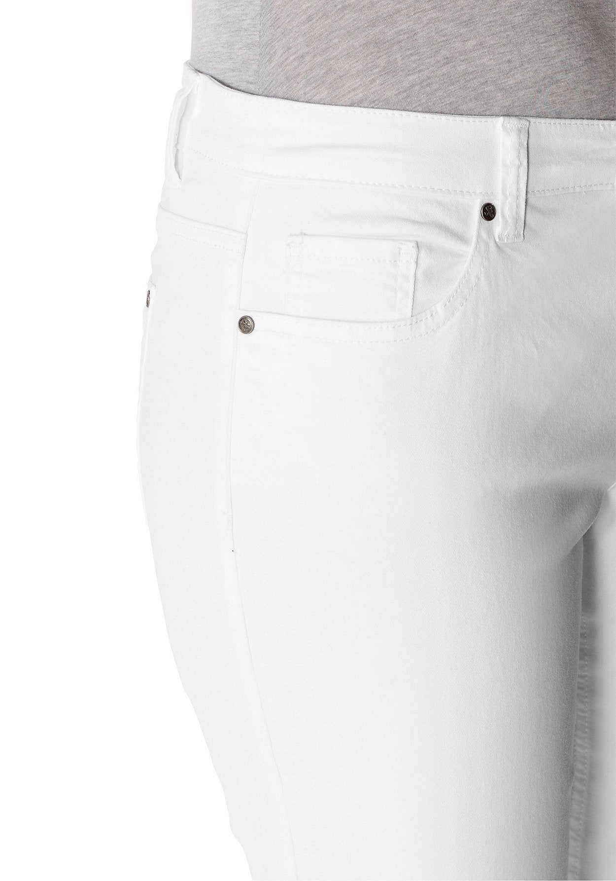 jeans hose stretch - weiß