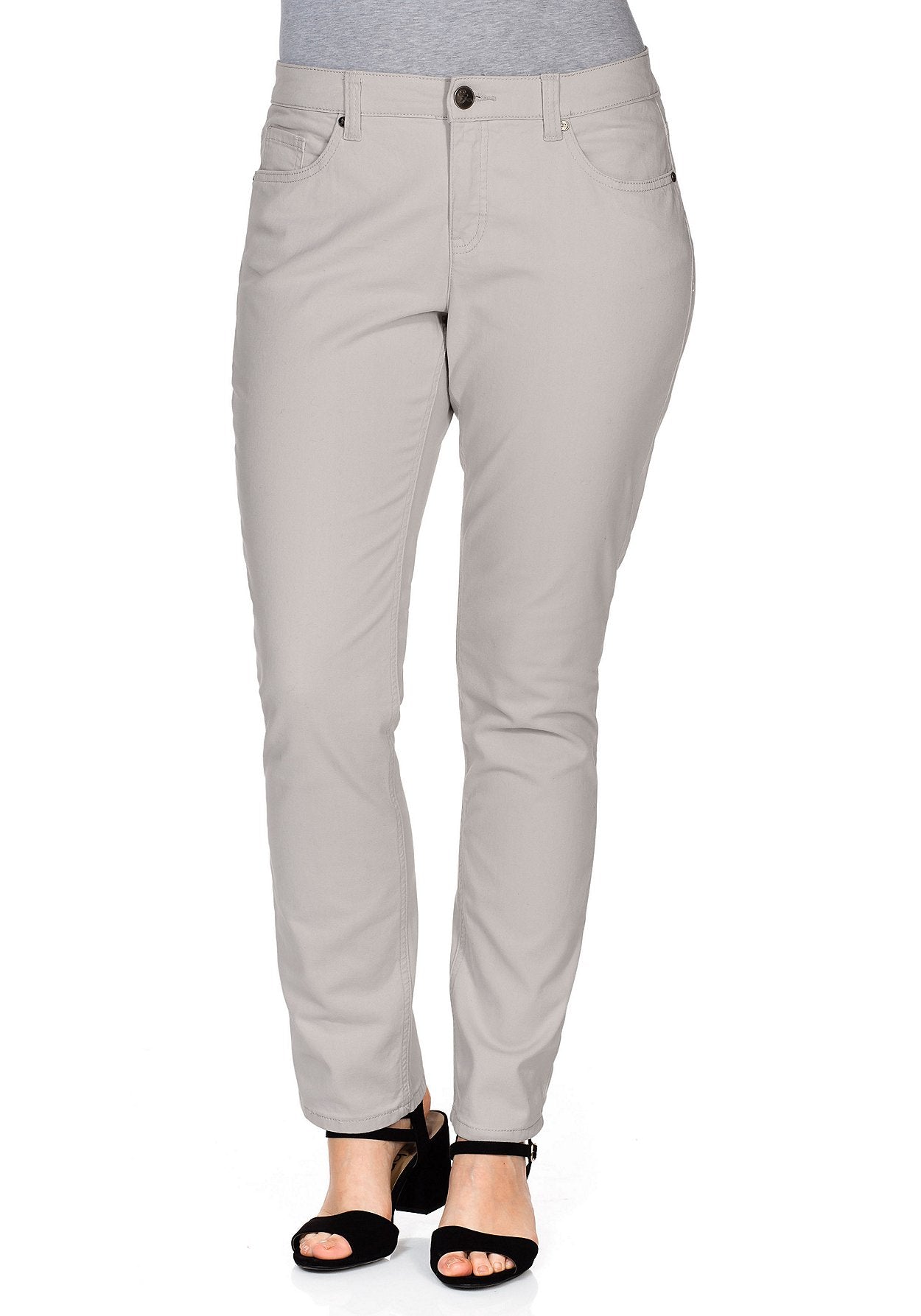 stoffhose twill - beige