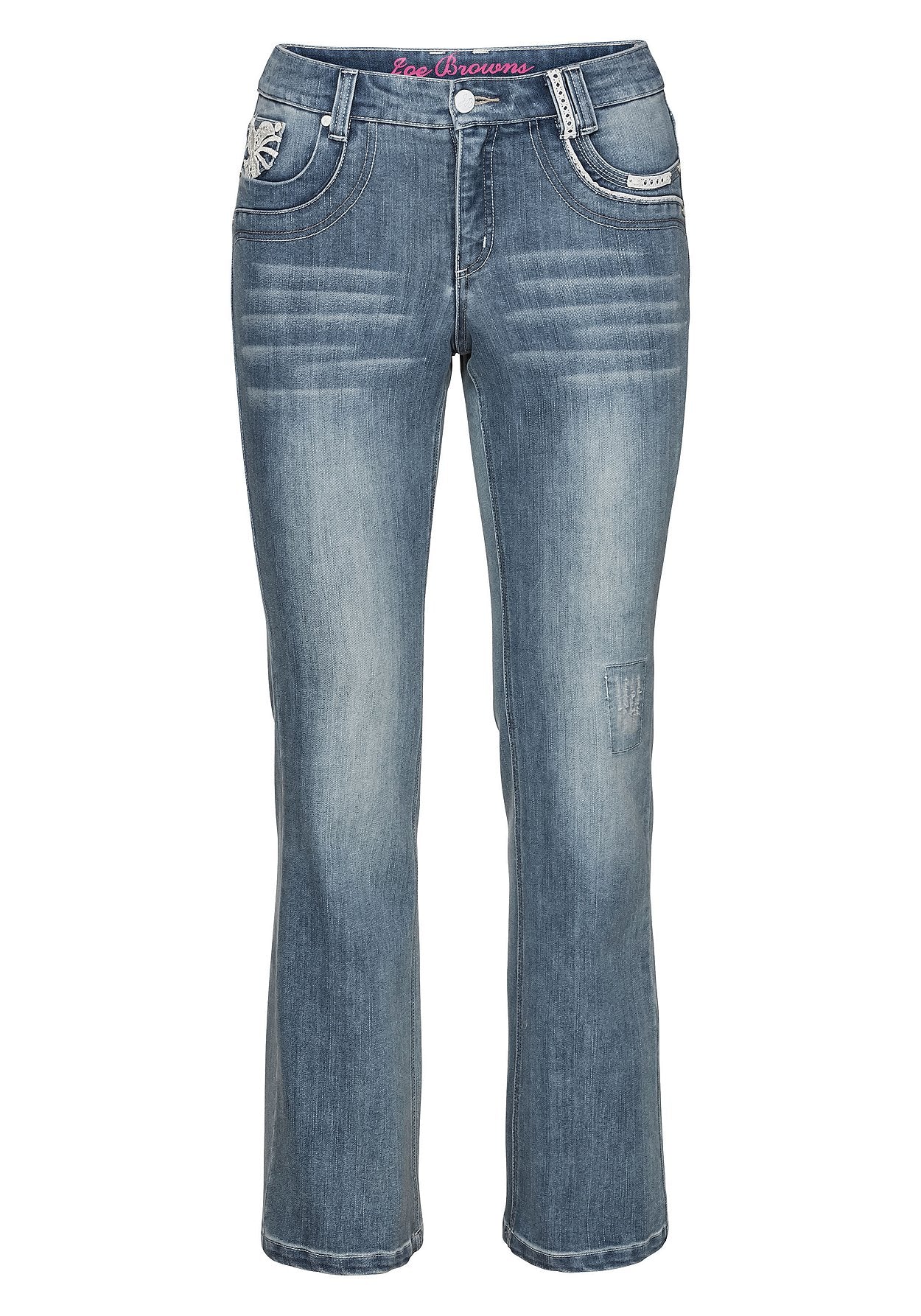 jeans - stretch - blau