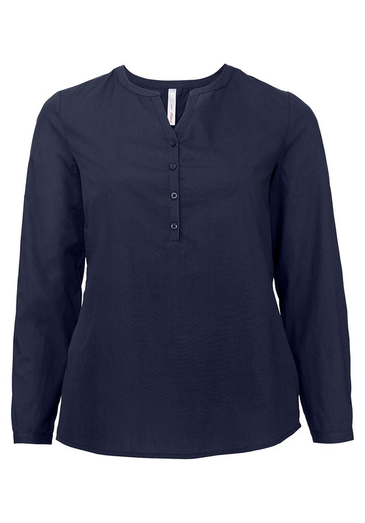 Basic Tunika - dunkelblau