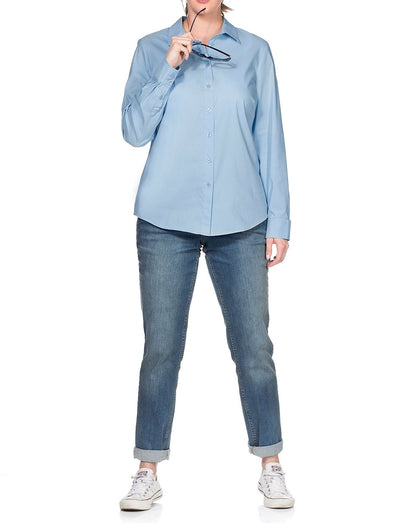 Bluse - blau