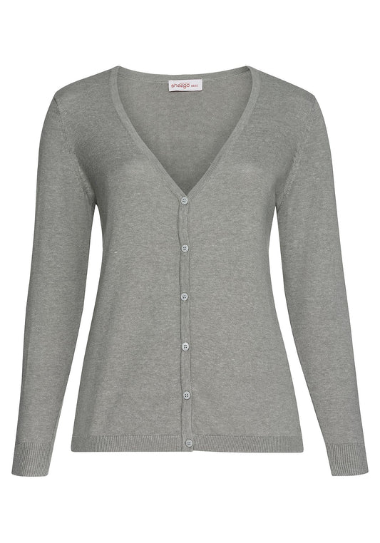 Strickjacke - grau