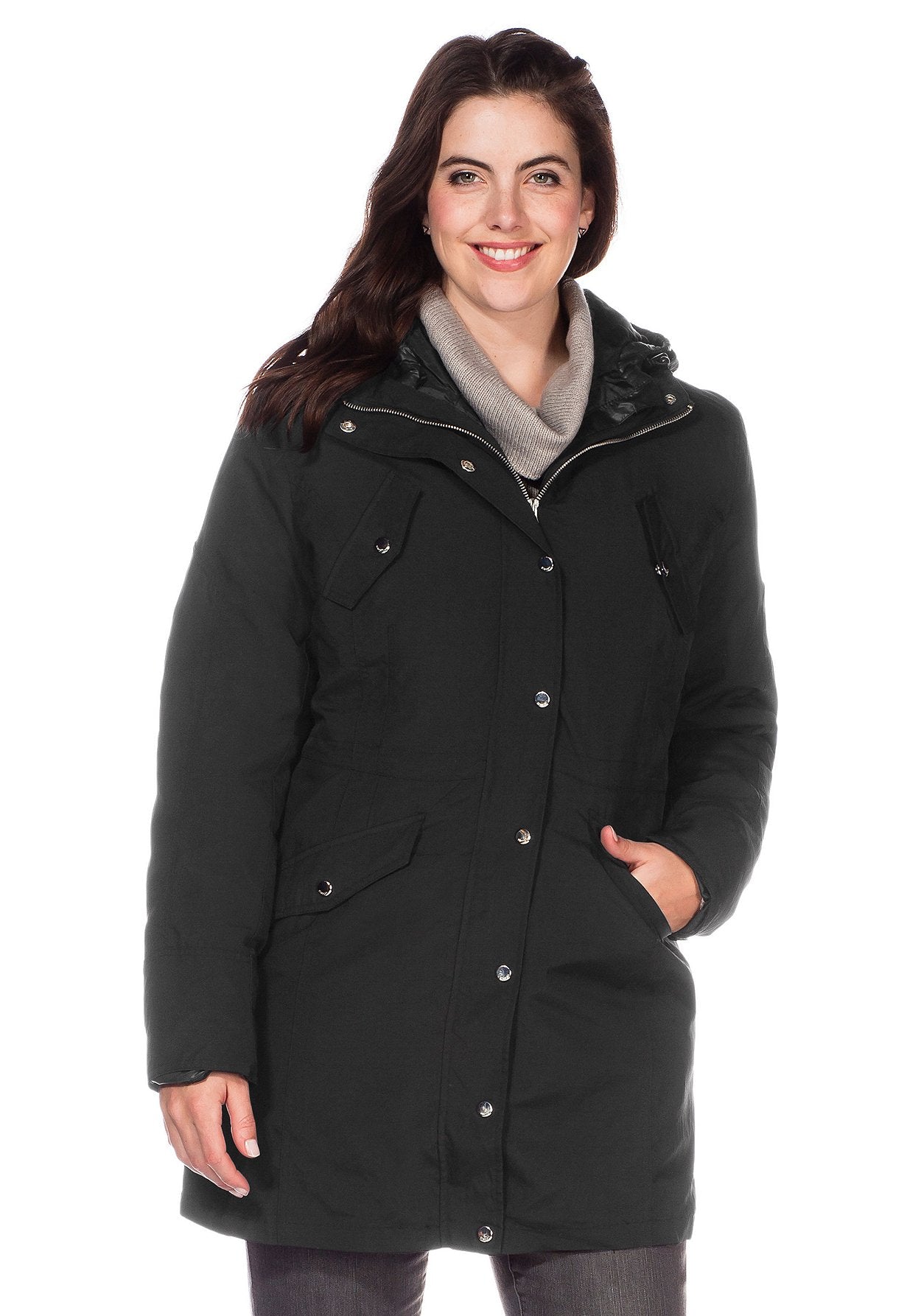 3 in 1 jacke - schwarz