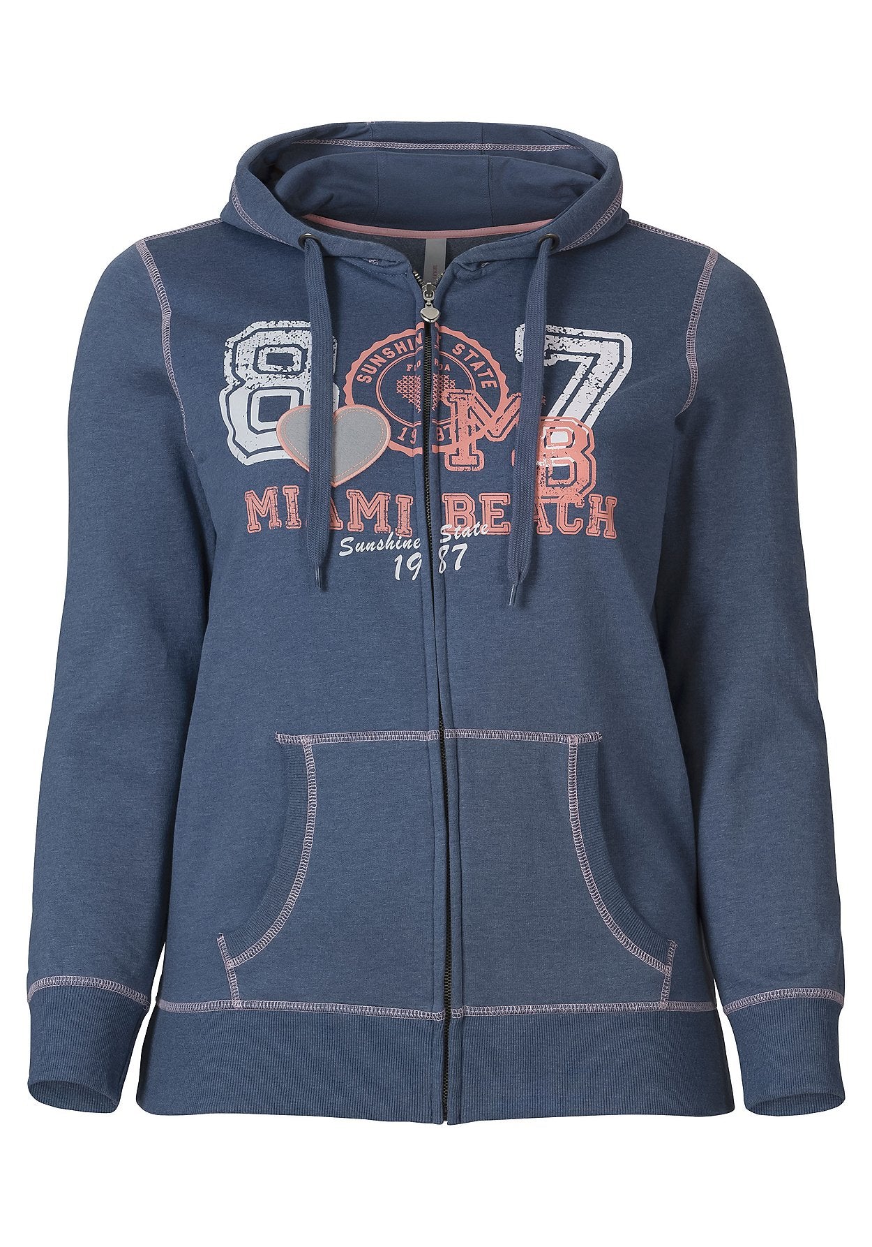 sweatjacke - blau