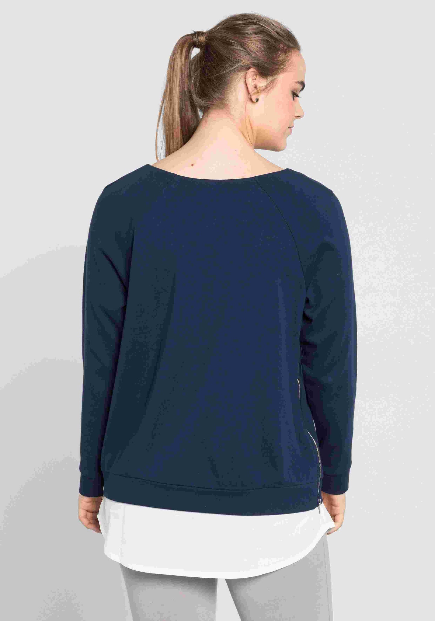 sweatshirt - dunkelblau