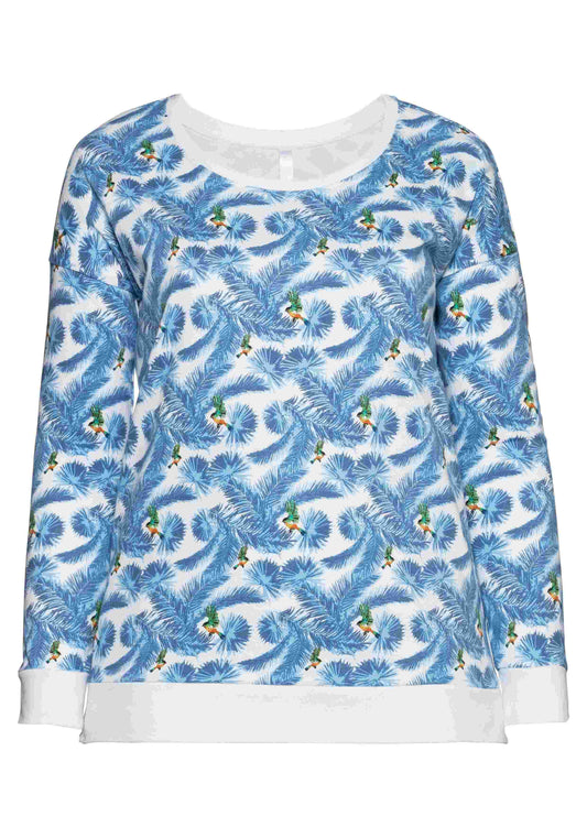 Sweatshirt - blau