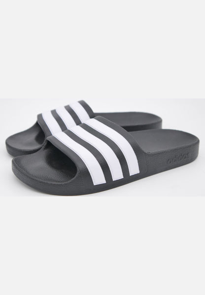 Unisex-Kinder Adilette Aqua K Badeschuhe - Sandalen - schwarz