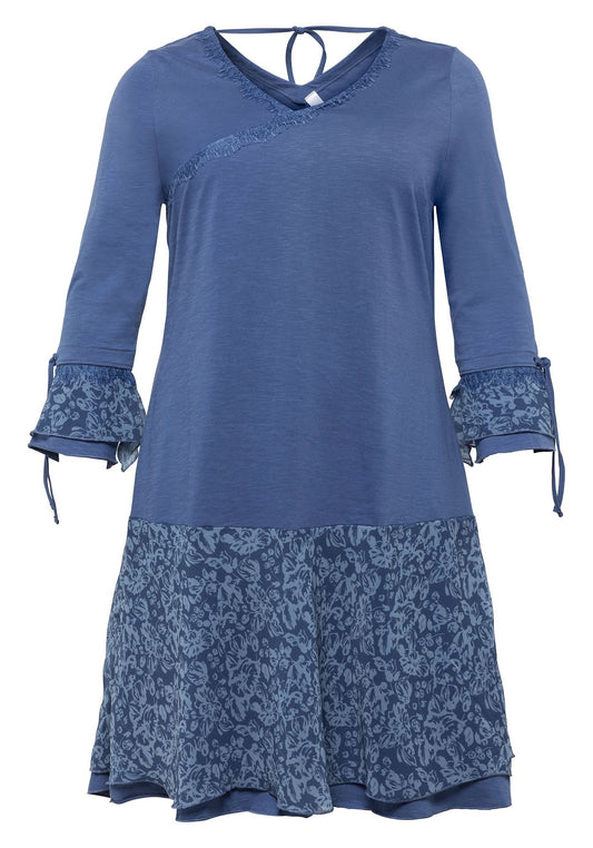 Jerseykleid - blau