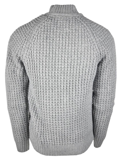 Strickpullover - grau