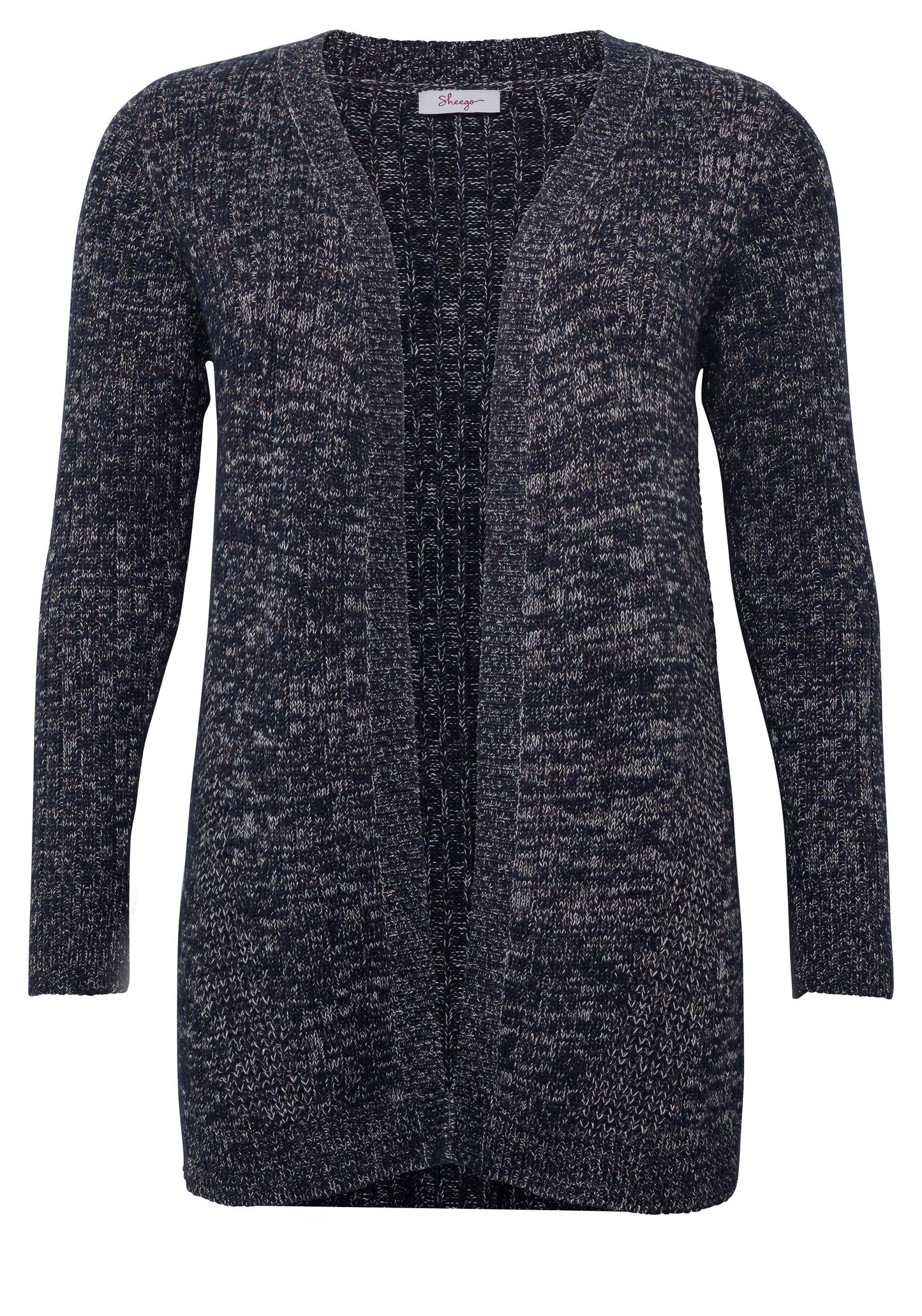 cardigan mit lurex - mehrfarbig