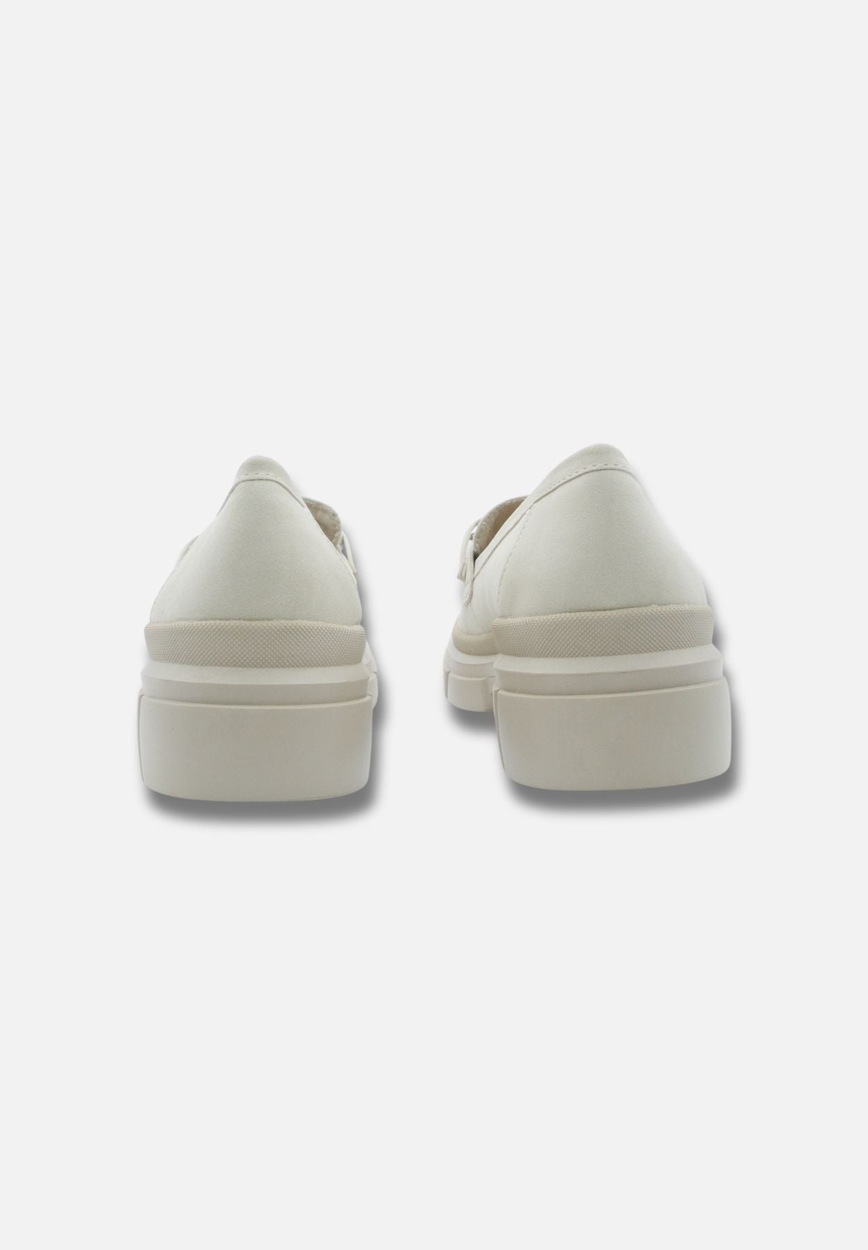 chunky loafer - slipper - beige