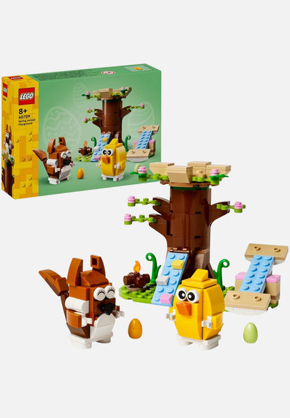 Frühlingstierspielplatz - mehrfarbig