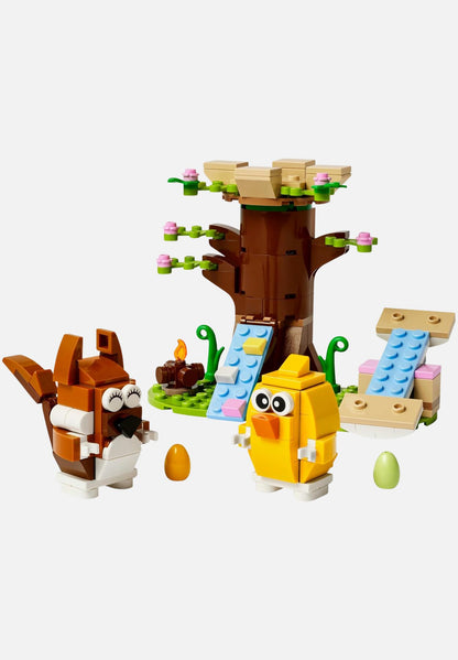 Frühlingstierspielplatz - mehrfarbig