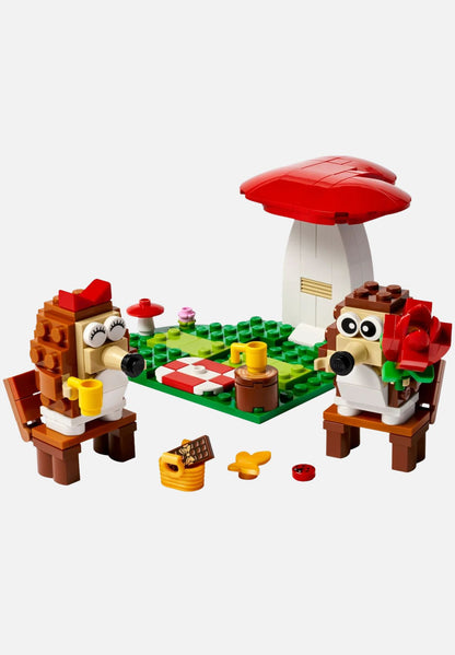 Igel Picknick-Date - mehrfarbig