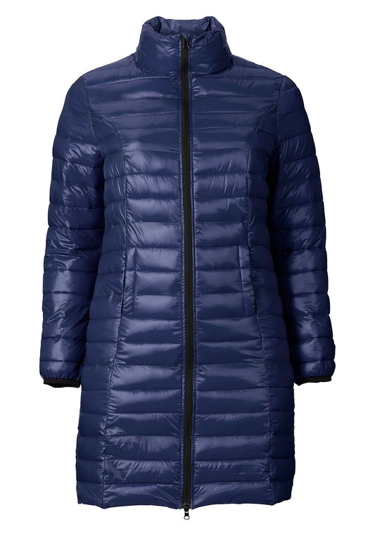 Longsteppjacke - dunkelblau