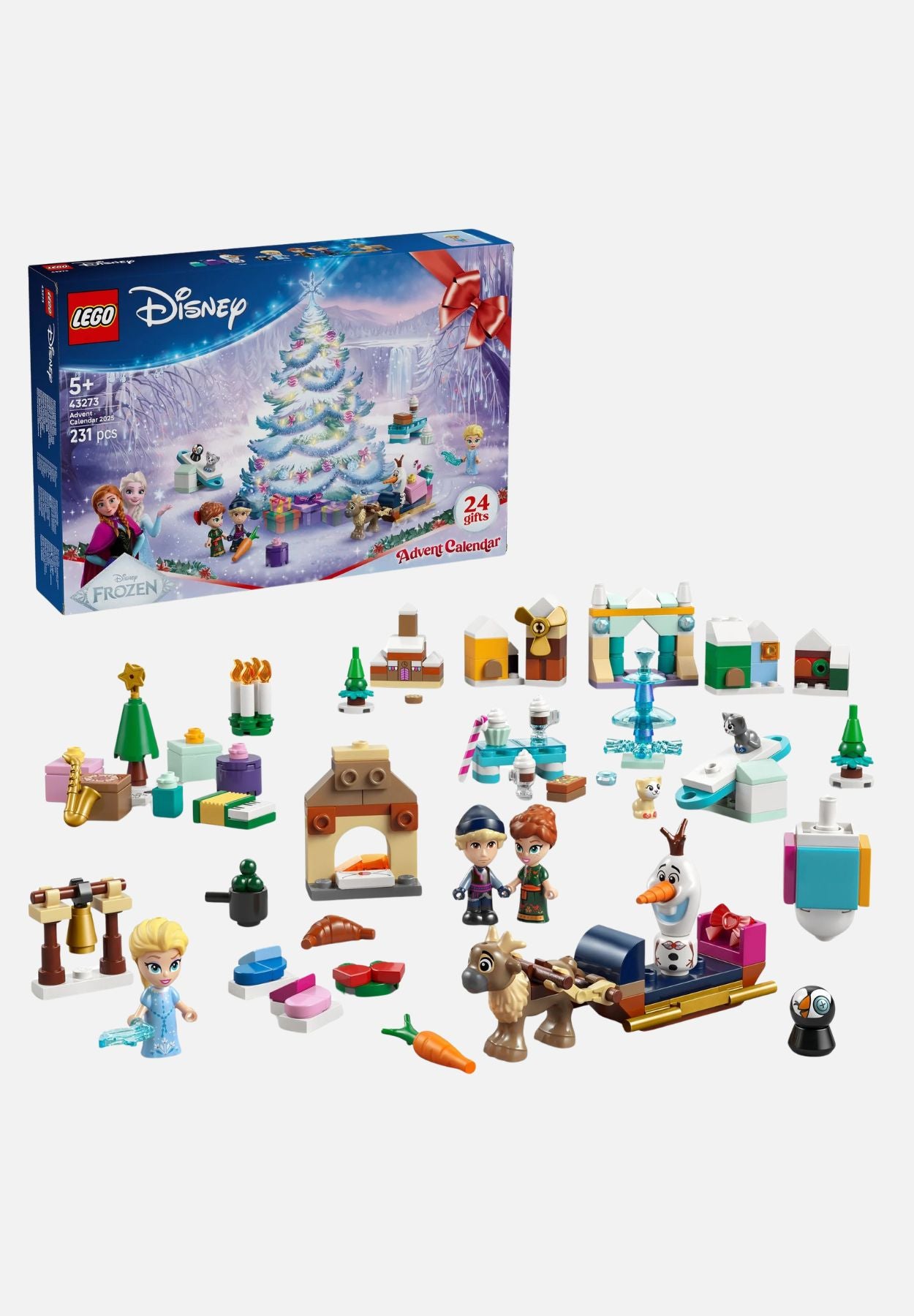 disney frozen adventskalender 2025 - mehrfarbig