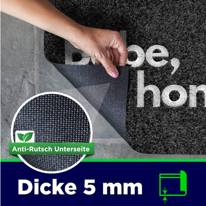 Fußmatte - ANTHRAZIT Babe, I am Home.