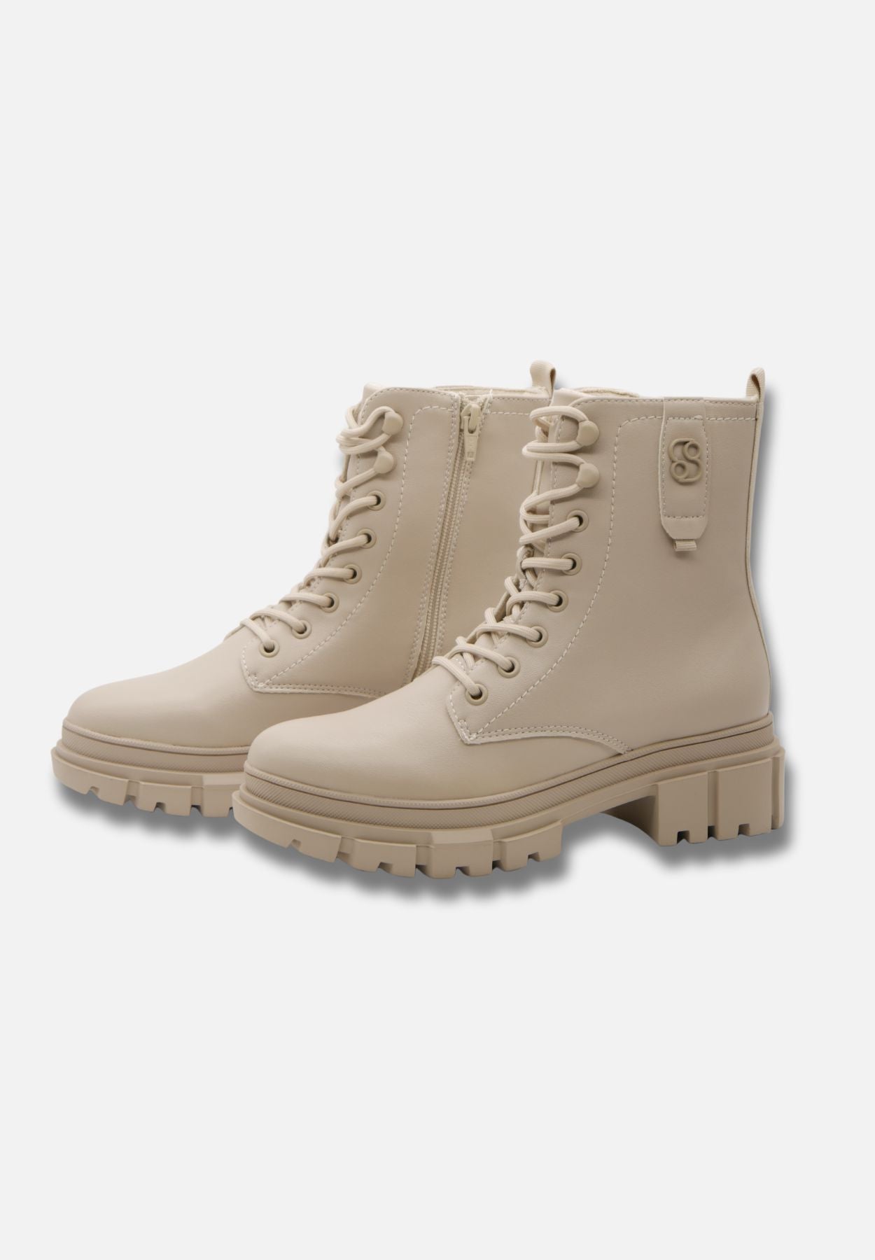ivory - boots - beige