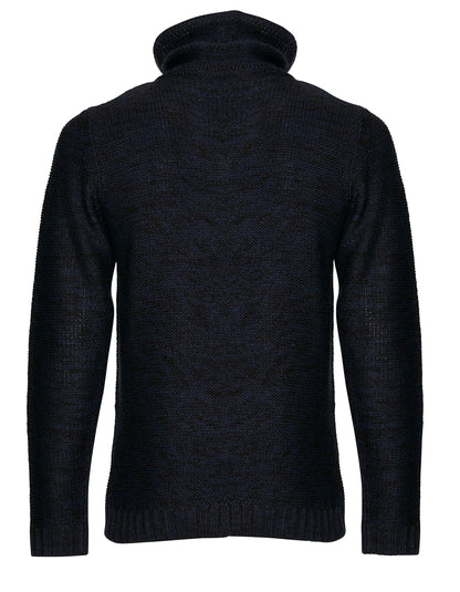 Pullover - Slim Fit - blau