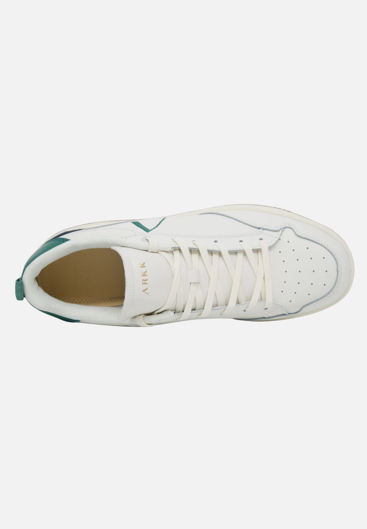 visuklass leather stratr65 - sneaker low - weiß