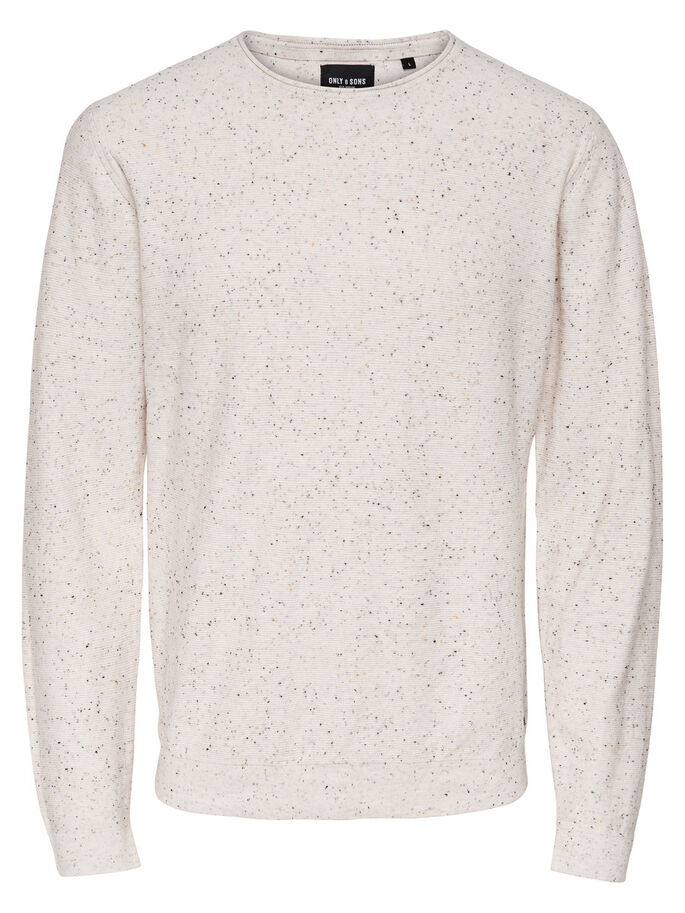 pullover - beige