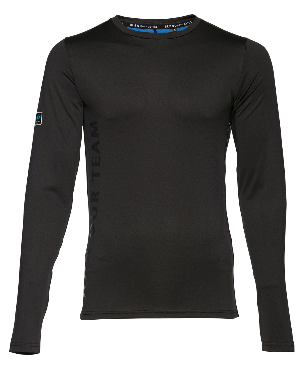 langarmshirt t-shirt - schwarz