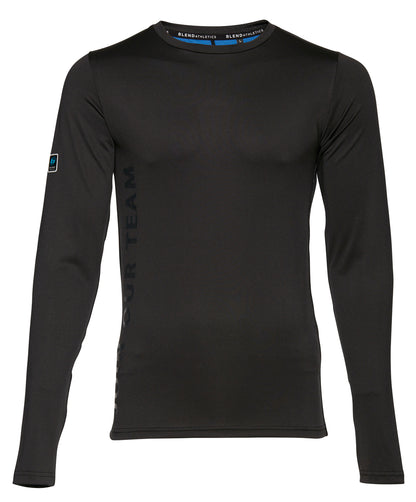 Langarmshirt T-Shirt - schwarz