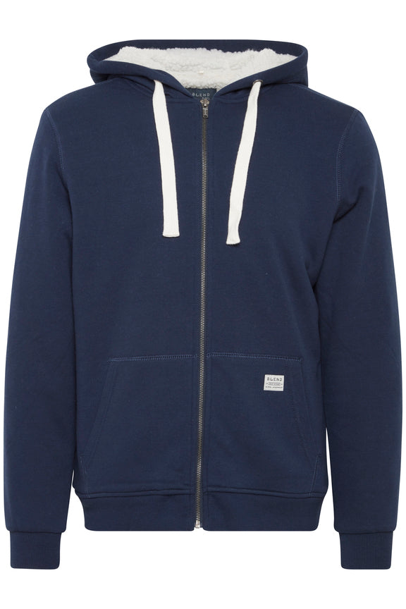 sweatshirt mit kapuze - blau