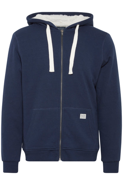 Sweatshirt mit Kapuze - blau