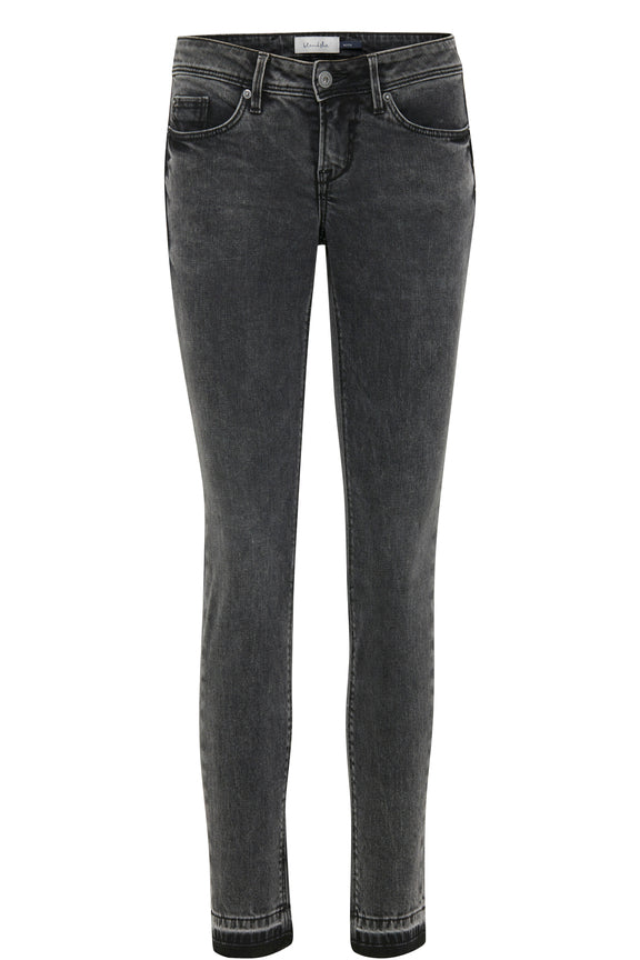 jeans - low waist - schwarz