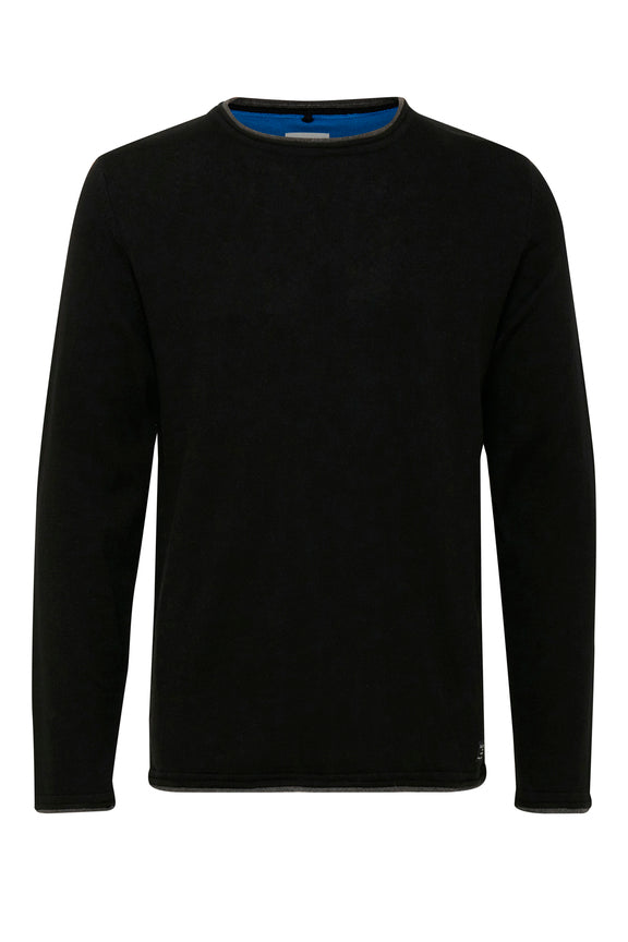 pullover - slim fit - schwarz