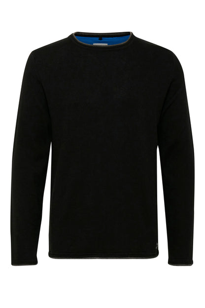 Pullover - Slim Fit - schwarz