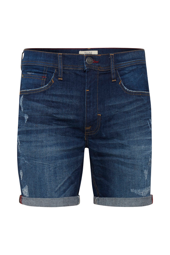 denim shorts - slim fit - blau