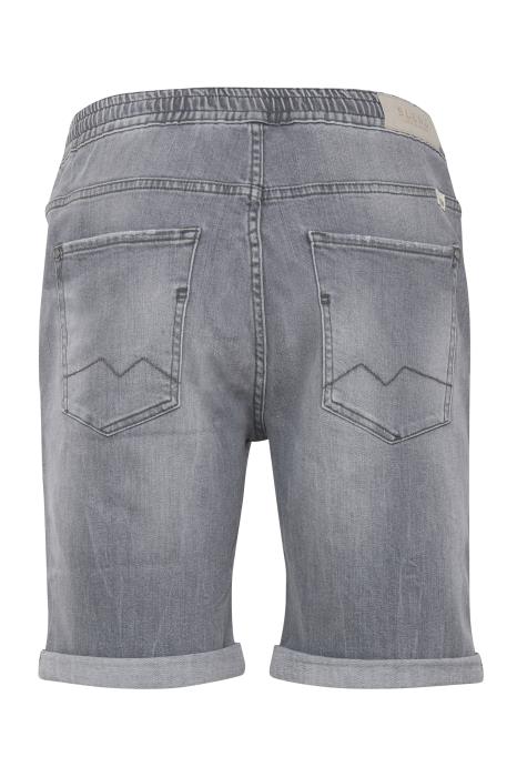 denim shorts - grau