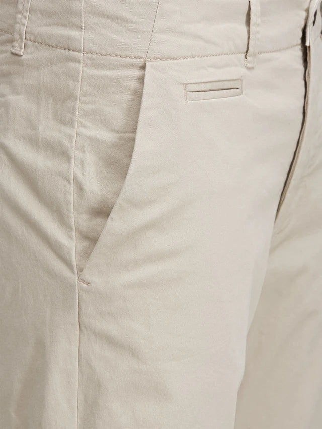 chino shorts - beige