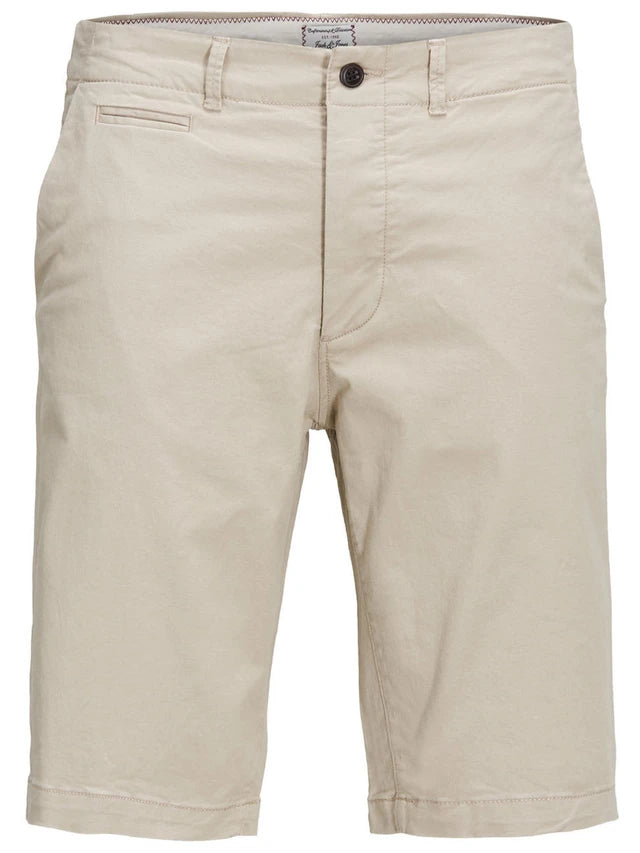 chino shorts - beige