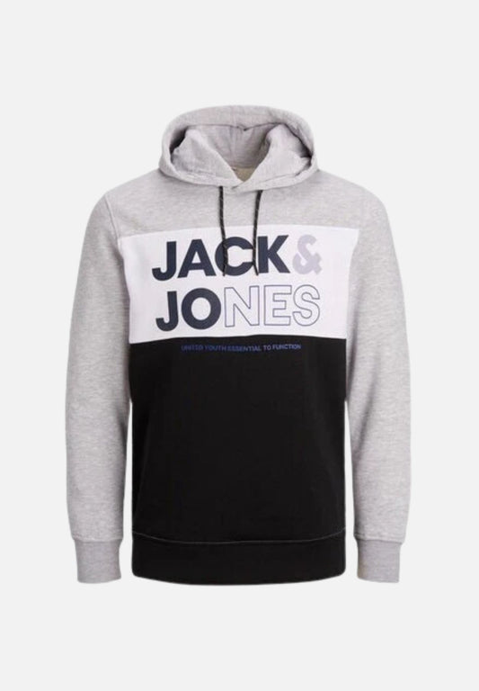 Hoodie - Regular Fit - grau