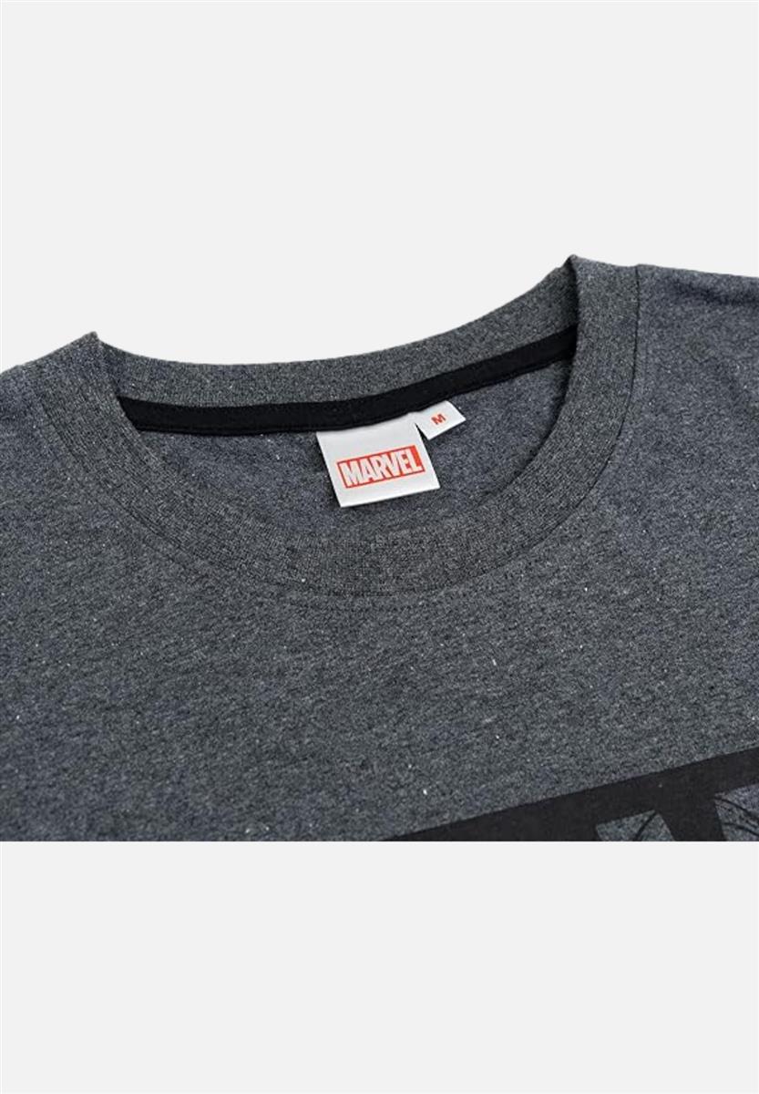 pyjama set kurz - grau/schwarz