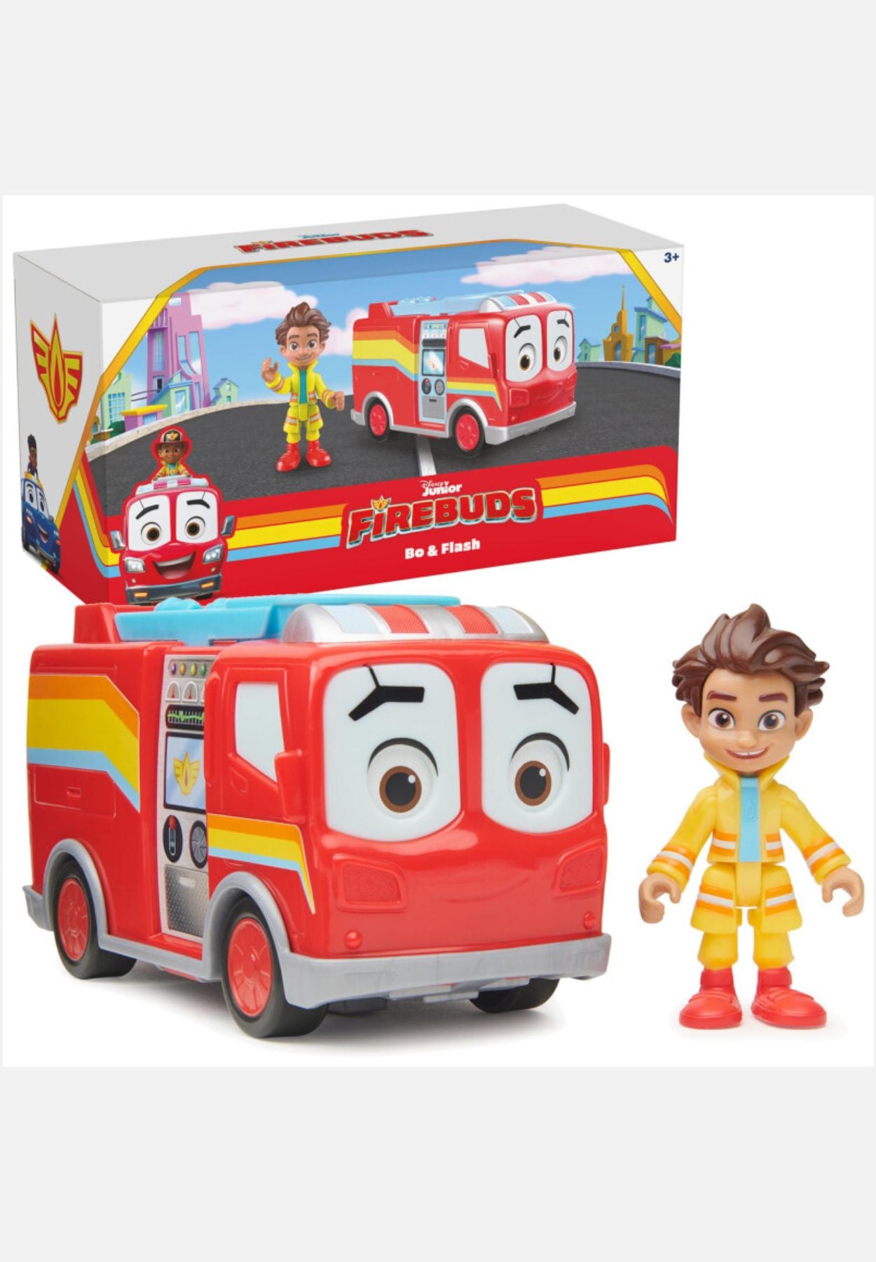 disney junior firebuds bo & flash - mehrfarbig