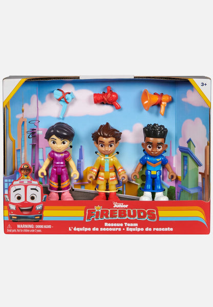 DISNEY JUNIOR Firebuds Rettungsteam - 3er Set - mehrfarbig