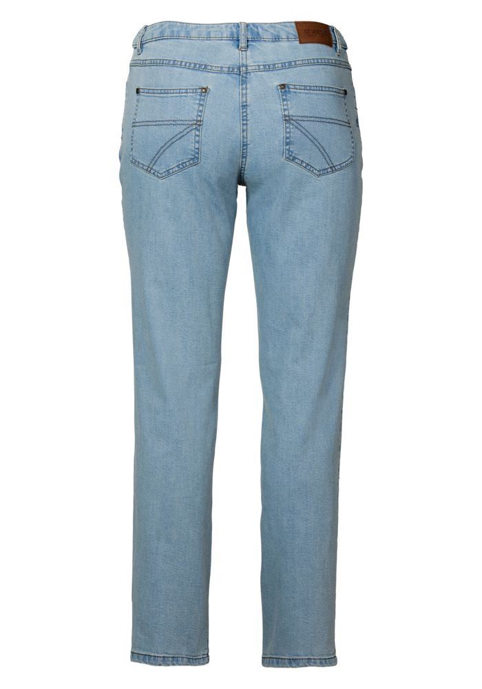 gerade stretch-jeans lana - blau