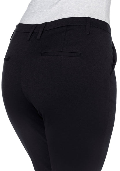 Schlag-Jerseyhose - schwarz