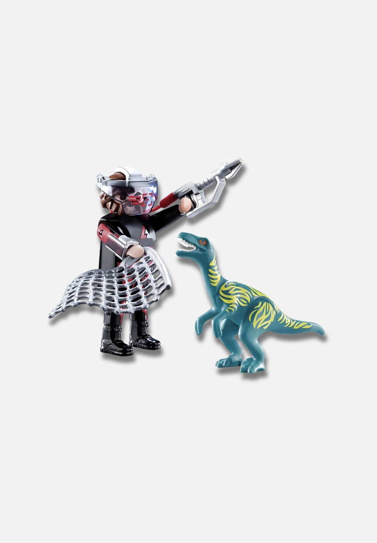 velociraptor vs. plünderer - mehrfarbig