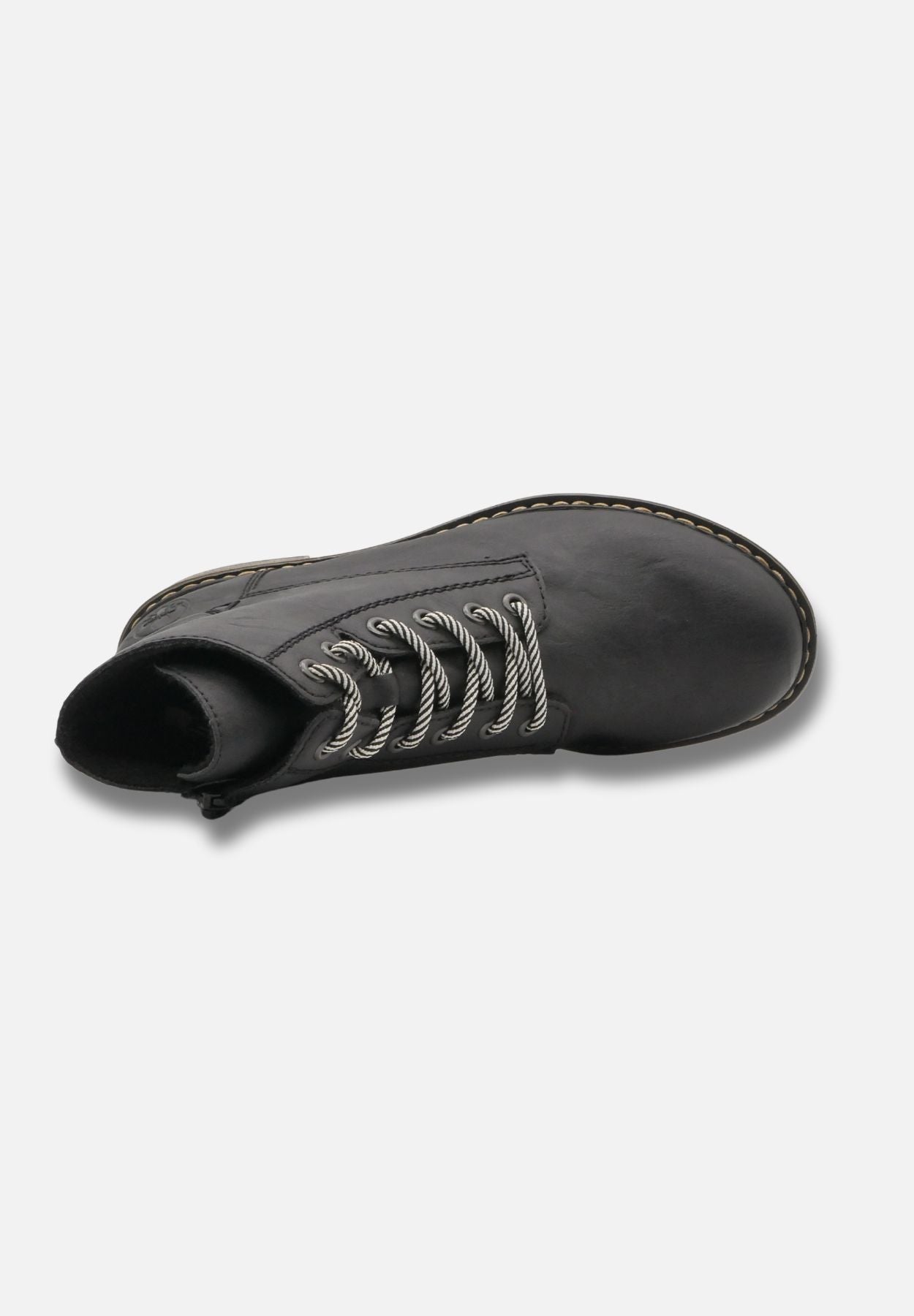 schnürstiefel - stiefeletten - schwarz