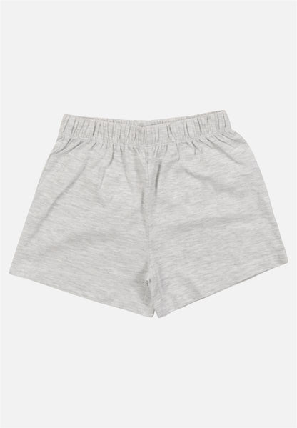 Pyjama Set Kurz - grau/rosa