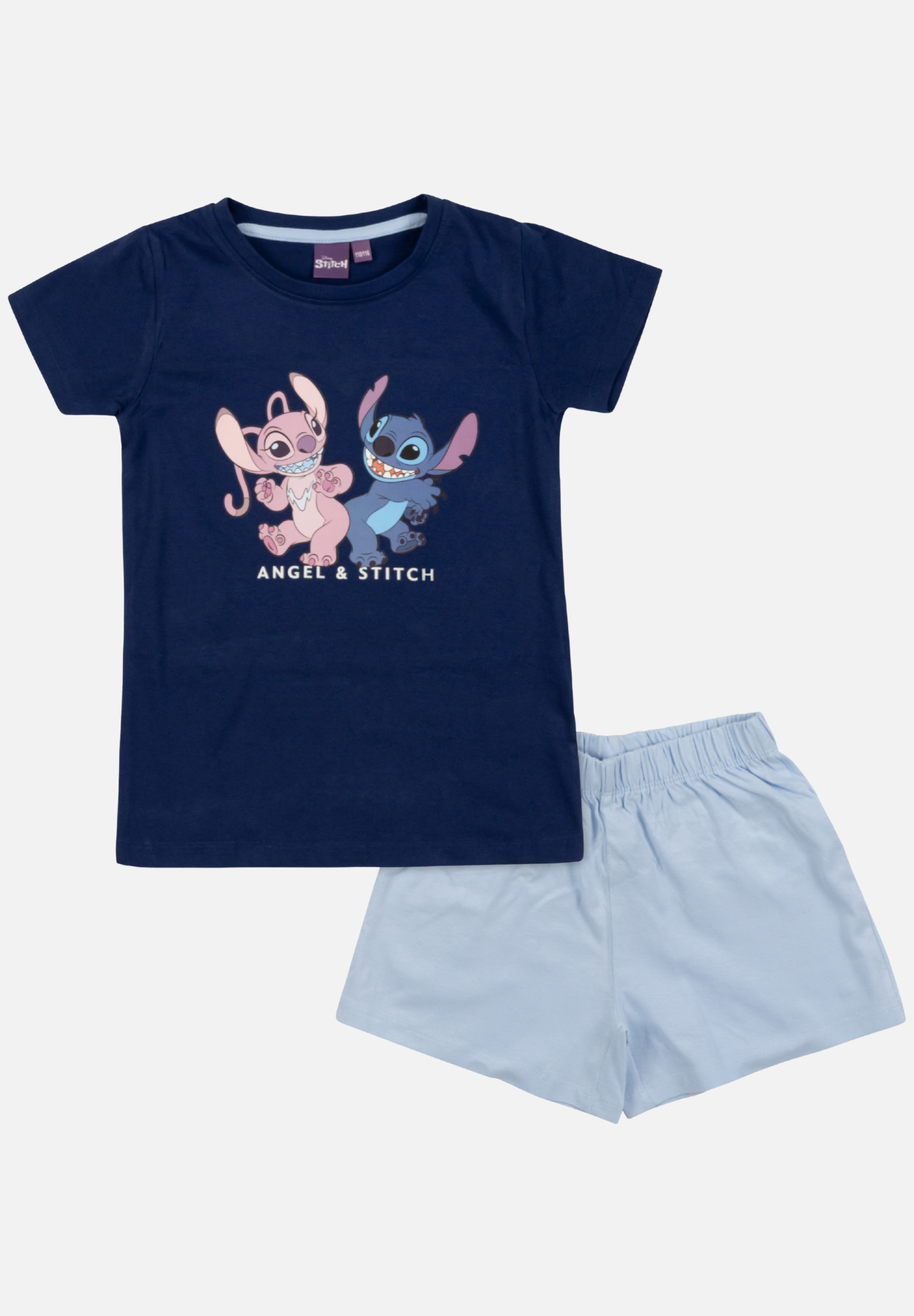 pyjama set lang - blau