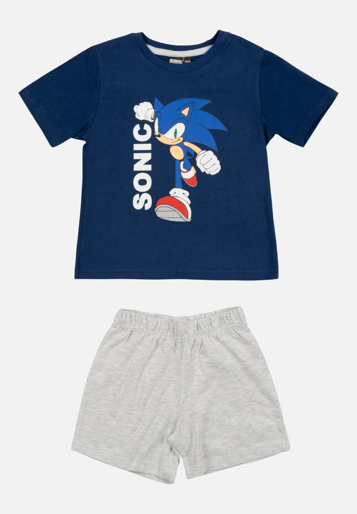 pyjama set kurz - blau